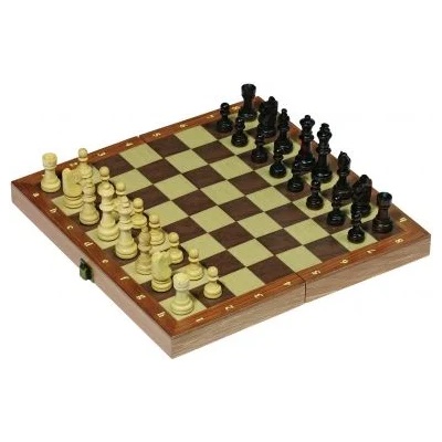 Goki - Комплект за шах в дървена кутия (56921)