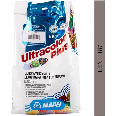 Mapei Ultracolor Plus 5 kg cementově šedá – Sleviste.cz
