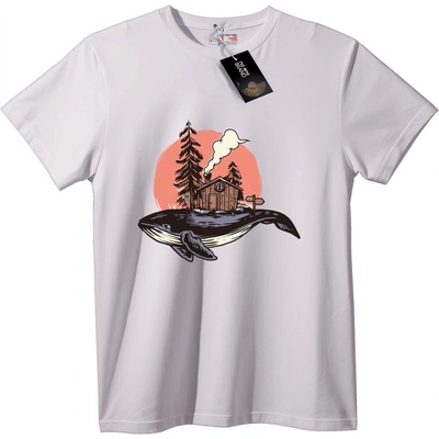 NOONEBRAND Тениска Китова Кабина Залез - 5XL, Black