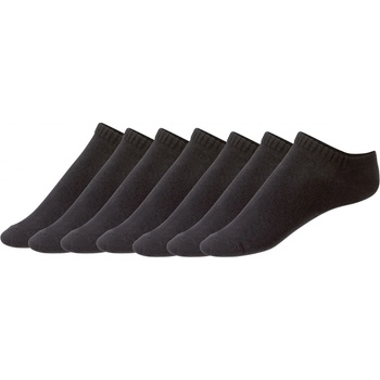 Esmara dámské nízké ponožky BIO 7 párů černá