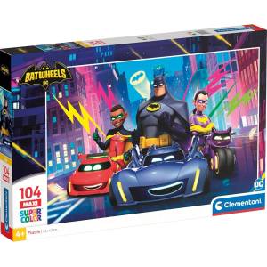 Clementoni Детски пъзел Clementoni от 104 части - Batwheels (25761) - baby