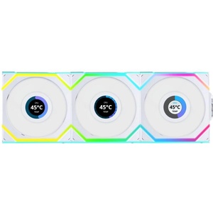 Lian Li UNI Fan SL Wireless LCD ARGB Reverse Blade PWM (12RSLLCD1W3W/LL-FAN-LULI-102)