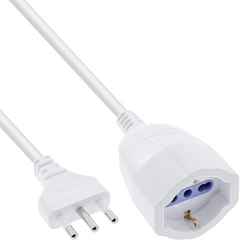 Good Connections InLine 16410I разклонител 10 м 1 Изход(и) за променлив ток На закрито Бяла