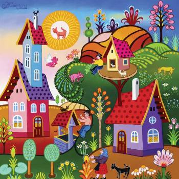 Alipson Puzzle - Puzzle Cat Sun - 1 000 piese