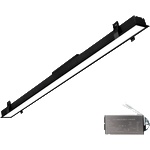 ELMARK led ПРОФИЛ bm 1500mm 50w 3000k ЧЕРЕН+ab (99pfm1505030/ble)