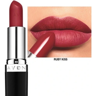 Avon Ultra Matte matná hydratační rtěnka Ruby Kiss 3,6 g