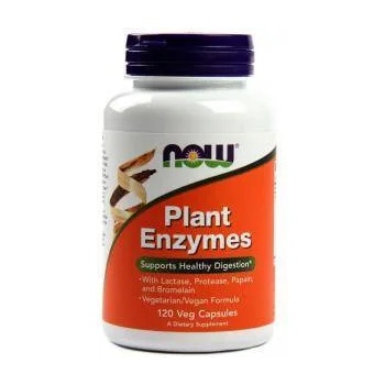 NOW Растителни Ензими - Plant Enzymes - 120 капсули - NOW FOODS, NF2966