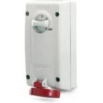 SCAME Промишлен контакт 3P+Е 16A IP66/67 с механична блокировка серия Advance 2 - 561.1686 (561.1686)