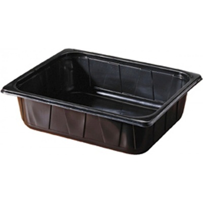 DUNI Tácka 1 2GN pp čierna 1-dielna 325 × 265x80 mm