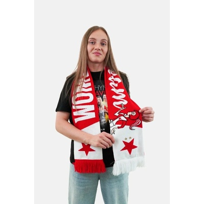 SK Slavia Praha šála Slavia Praha WMNS Červená