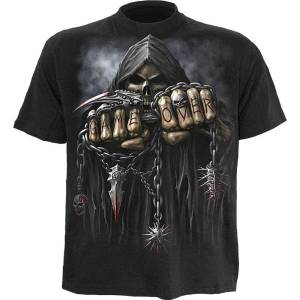 SPIRAL мъжка тениска SPIRAL- Game Over - Black - T026M101