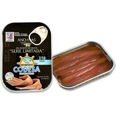 Codesa Anchoas Ančovičky kantabrijské v olivovém oleji Limitada 55 g