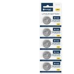 Platinet 5 бр. кръгли литиеви батерии cr2025 blister 3v (pl0170)