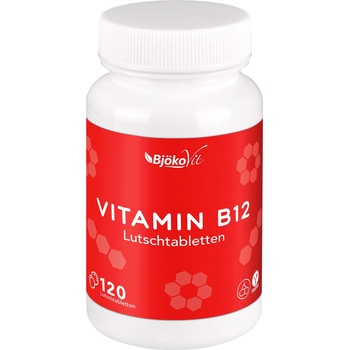 BjökoVit Таблетки за смучене с витамин В12 - 120 таблетки за смучене
