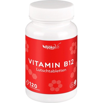 BjökoVit Таблетки за смучене с витамин В12 - 120 таблетки за смучене