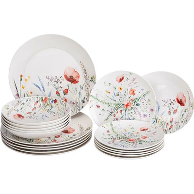 Orion Porcelánová sada talířů MÁK 18 ks – Sleviste.cz