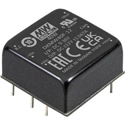Mean Well DKMW40F-12 Měnič DC/DC modulový 40W 12V