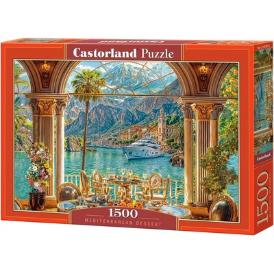 Castorland Пъзел Castorland от 1500 части - Средиземноморски десерти (С-152285-2)