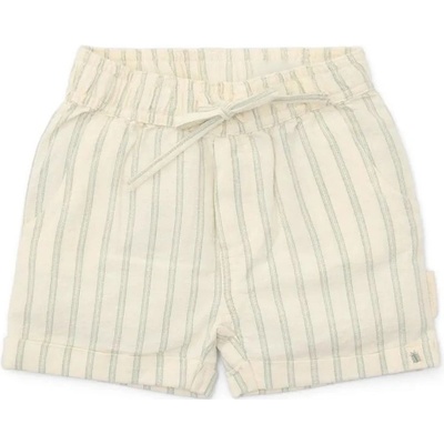 Little Dutch Бебешки къси панталони Little Dutch - На райета, Forest Green, 74 cm, 80 cm, 9-12 м (CL25023137)