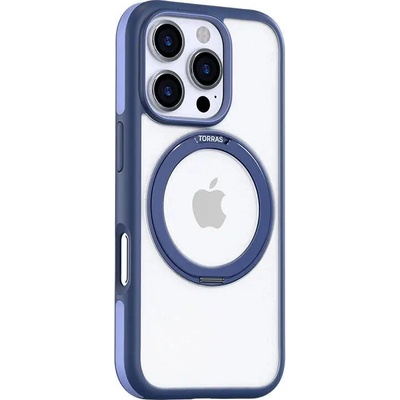 TORRAS Кейс Torras Ostand R Fusion Series за iPhone 16 Pro, син (X00FX1881)