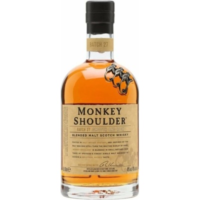 Monkey Shoulder 40% 0,5 l (holá láhev)