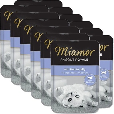 Miamor Ragout Kitten hovädzia 12 x 100 g