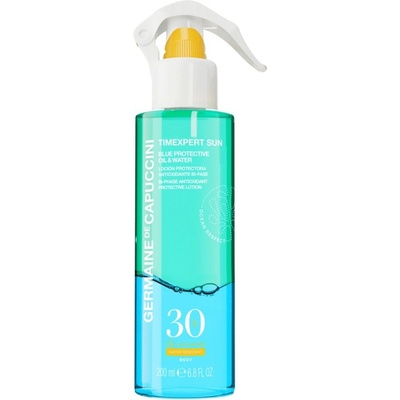 Germaine de Capuccini Timexpert Sun Oil Water Blue Protect Bi-phase tělový voděodolný olej SPF30 200 ml