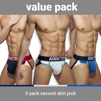 Addicted AD475P Mesh Brief Push Up slipy 3Pack