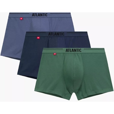 Atlantic 3-PACK Боксерки зелени и сини Atlantic | Zelen | МЪЖЕ | L