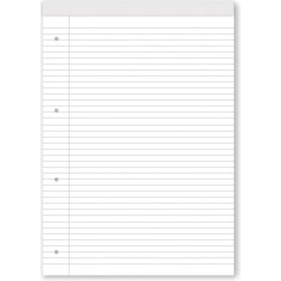 Black&White Блокнот Black&White А4 50 л. с редове, Бял (615001-11-2702)