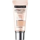 Maybelline Affinitone Perfecting + Protecting Foundation With Vitamin E Zjednocujúci make-up s HD pigmentmi 17 Rose Beige 30 ml