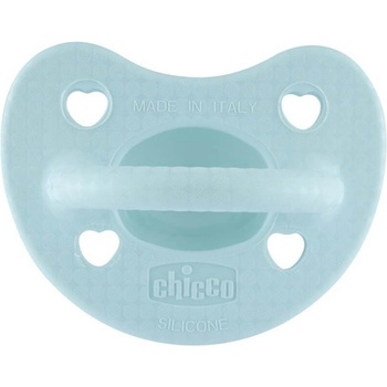 Chicco Силиконова залъгалка Chicco - Soft Lux, Синя, 2 - 6 m (N0378)