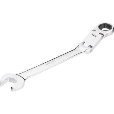 Vigor Ráčnový očko-plochý klíč s dvojitým kloubem 17 mm V6752-17