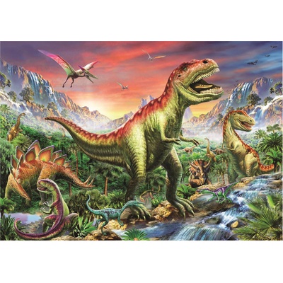 Educa - Puzzle Jurassic Forest - 1 000 piese