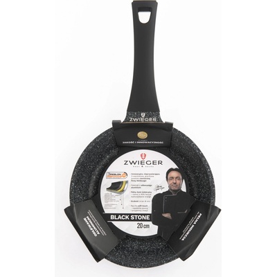 Zwieger Tradiční pánev Black Stone nepřilnavá 20 cm