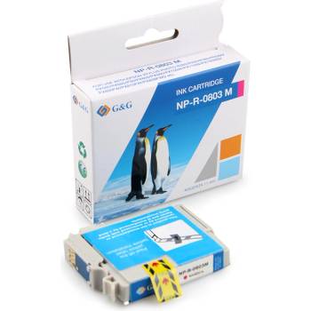 Compatible ГЛАВА ЗА EPSON STYLUS PHOTO R265 / R360 / RX560 / RX585 / RX685 / P50 / PX650 / PX660 / PX700 / PX710 / PX720 / PX800 / PX810 - Magenta - T0803 M - G&G