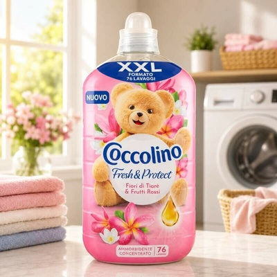 Coccolino Intense Care Fiori di Tiare & Frutti Rossi koncentrovaná aviváž 1750 ml 76 PD