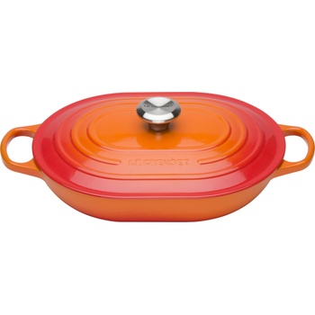Le Creuset Тава за печене Oblong Signature 31 см огненооранжева (21112310902430)