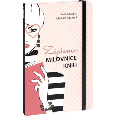 Baagl Zápisník milovnice knih 13 × 21 cm