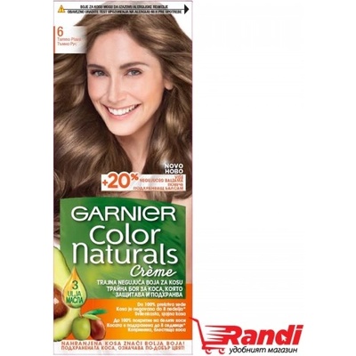 Garnier Боя за коса Garnier Naturals средно рус №6