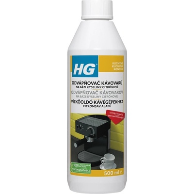 HG 323 Odstraňovač vodného kameňa pre espresso a kávovary 500 ml