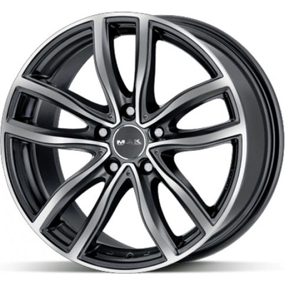 MAK Fahr 8x19 5x112 ET47 gunmetal mirror