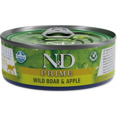 N&D Cat Prime Adult Boar & Apple 70 g
