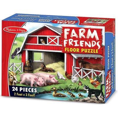 Made podlahové farma 24 dílků