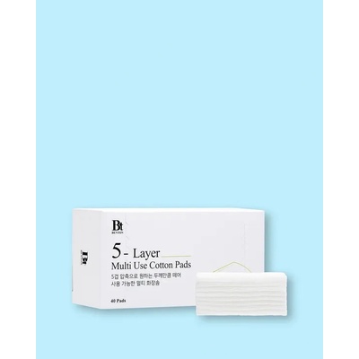 Benton 5-Layer Multi-Use Cotton Pads 5 vrstvé multifunkční pady 40 ks