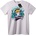NOONEBRAND Тениска Джак Го! Кралят на Карикатурата - 7XL, White