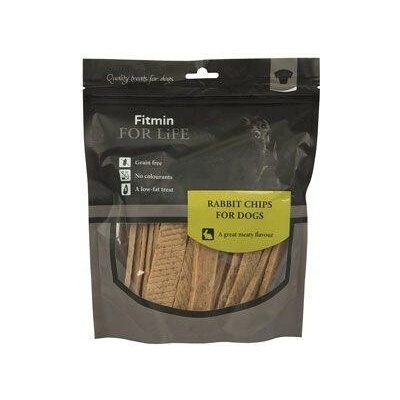 Fitmin FL dog poch. Treats Králičie plátky 400 g