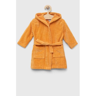 OVS Бебешки памучен халат OVS в оранжево (1755099.0.36m.Underwear)