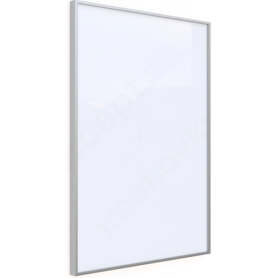 ACCEPT Dveřní tabulka Plato X 148 x 210 mm stříbrná tabulka