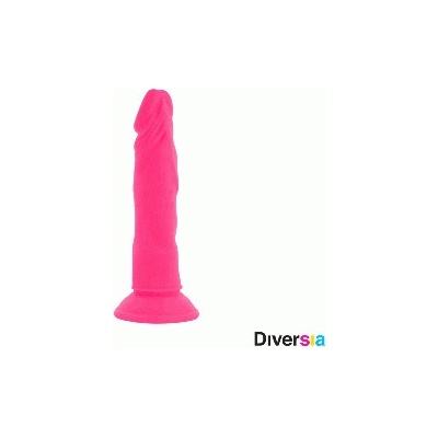 DIVERSIA FLEXIBLE VIBRAČNÍ DILDO 23 CM RŮŽOVÁ